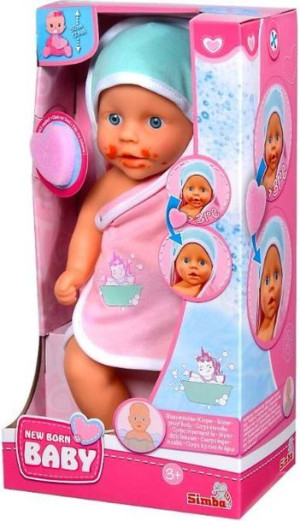 Lalka Brudny bobasek New Baby Born 30 cm