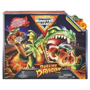 Wyrzutnia Monster Jam Zestaw ze Smokiem