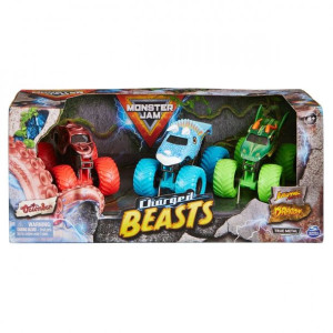 Pojazd Monster Jam 1/64 3pack