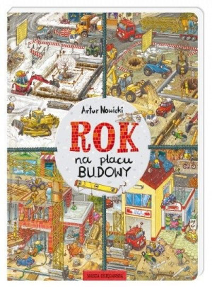 Książeczka Rok na placu budowy