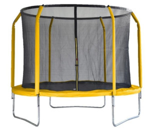 Trampolina ogrodowa 10FT ciemny żółty