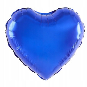Balon foliowy chabrowy granatowy 45 cm