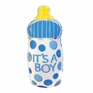 Balon foliowy butelka baby shower