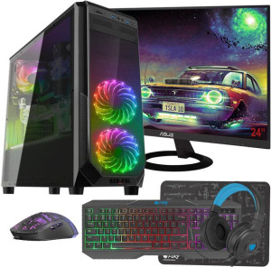 Komputer Pc Bpv2 2500/1030/p16/s256+h1/11238/3 Windows 10 Pro Pl+ Monitor +