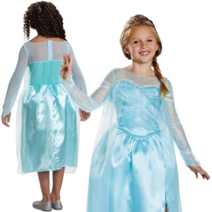 Kostium dla dzieci Strój karnawałowy Disney Kraina Lodu Elsa 109-123 cm 5-6