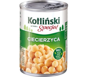 Kotliński Ciecierzyca puszka 400g