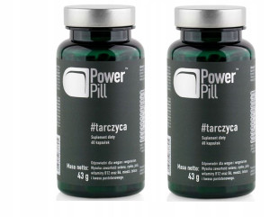 2x Power Pill tarczyca 60 kaps. Zdrowa Tarczyca