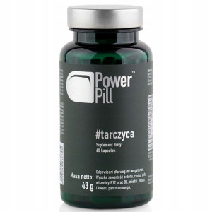 Power Pill tarczyca 60 kaps. Zdrowa Tarczyca