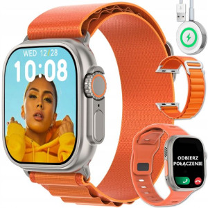 Smartwatch Ekg Ciśnienie Temperatura Wiele Funkcji