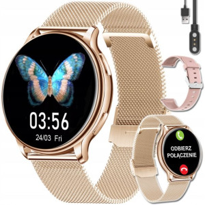 Smartwatch Damski Dla Kobiety Rozmowy Ciśnienie Pl