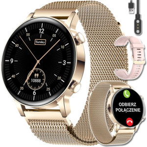 Smartwatch Damski Dla Kobiety Rozmowy Ciśnienie Pl