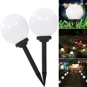 Lampa Solarna Kula Ogrodowa Zestaw 2 Szt.