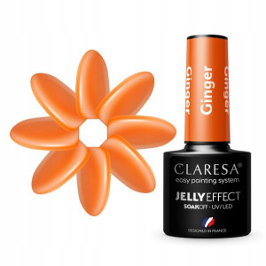 Claresa Lakier Hybrydowy Jelly Ginger - 5g