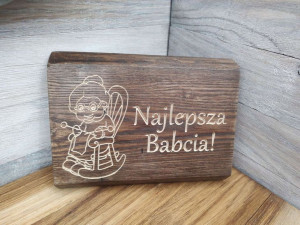 Oryginalny prezent obraz z okazji na Dzień Babci