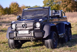 Pojazd Mercedes G63 6x6 Czarny
