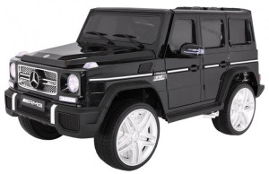 Samochód na akumulator Mercedes G65 2 4G Lakierowany Czarny