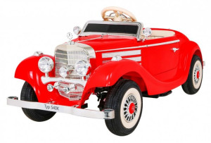 Pojazd na akumulator Mercedes Benz Retro Typ 540A Czerwony