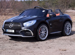 Auto samochód pojazd na akumulator Mercedes AMG SL65 Czarny