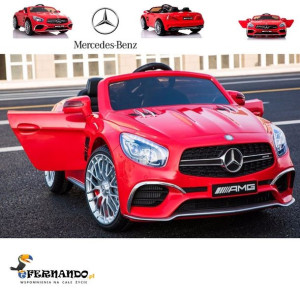 Pojazd Mercedes AMG SL65 Czerwony