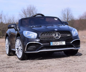 Auto samochód pojazd na akumulator Mercedes Benz AMG SL65 S Czarny