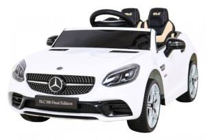 Pojazd auto na akumulator Mercedes BENZ SLC300 Biały