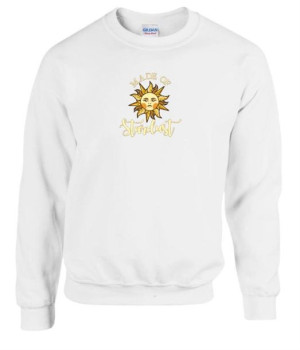Bluza z haftem Made of Sturdast biała