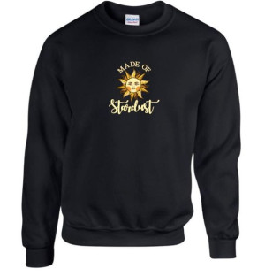 Bluza z haftem Made of Sturdast czarna
