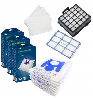 12x Worki + Filtr Hepa Silnika Do Bosch Gl30 Sbmb01k