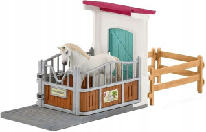 Schleich Domek Zagroda Dla Koni + Figurka Konia