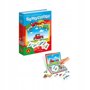 Alexander Puzzle Magnetyczne Samochody 0760