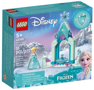 Lego Disney Dziedziniec Zamku Elsy 43199