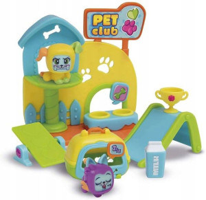 Moji Pops Zestaw I Like Pets Domek + 2 Figurki