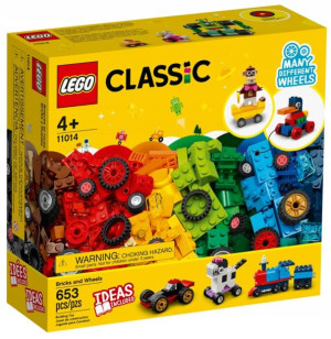 Lego Classic Klocki Na Kołach Auta Pociąg 11014 4+