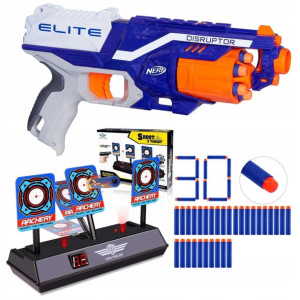 Nerf N-strike Elite Disruptor + Tarcza +strzałki