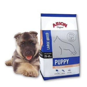 ARION Original Puppy Large Breed Salmon & Rice 12kg + ARION Original Puppy