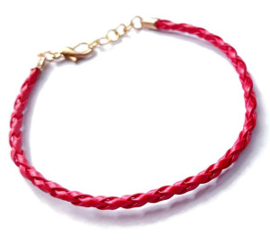 bransoletka na szczęście czerwona  ochrona amulet