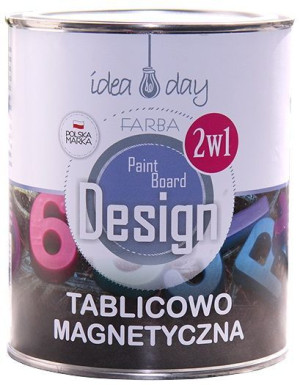 Farba 2w1 Tablicowo-magnetyczna 0,75l