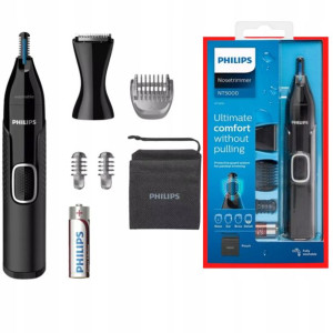 Trymer Do Uszu Brwi Nosa Philips Zarostu + Etui