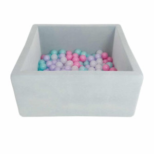 basen z kulkami Airpool Box szary