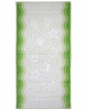 Ręcznik 70x140 Greno Flora Zielony
