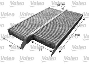 Filtr kabinowy z węglem aktywnym VALEO 715555 CUK30392