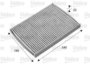 Filtr kabinowy z węglem aktywnym VALEO 715661 CUK2436