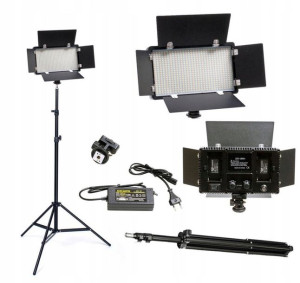 Lampa Panelowa 1160 Led Pro 800w Z Wrotami +statyw