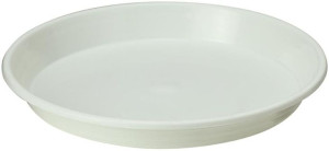 Podstawka Standard 24 cm biała podstawek pod kwiat chryzantemę wrzos