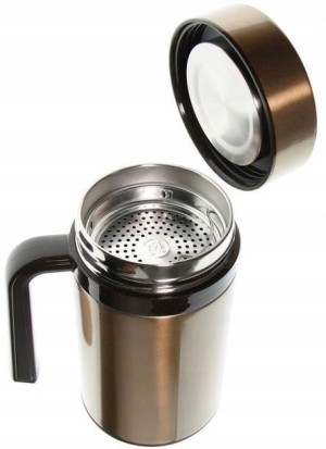 Kubek Termiczny Termos Podróżny Stalowy 500ml