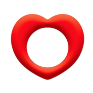 Pierścień na Penisa serce Heart Ring