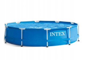 Basen stelażowy okrągły Intex 28202 305 x 305 cm