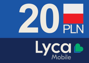 LycaMobile 20 zł Voucher Kod doładowanie Prepaid code 20 PLN