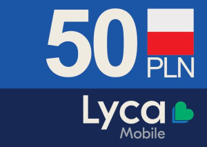 LycaMobile 50 zł Voucher Kod doładowanie Prepaid code 50 PLN