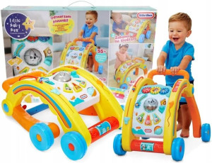 Little Tikes Baby Bum Pchacz Chodzik Stół 3w1